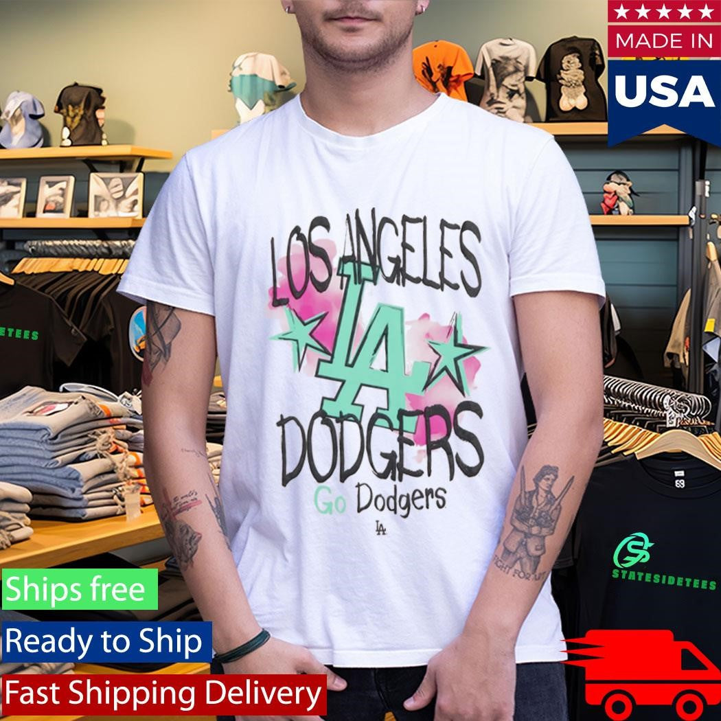New Era LA Dodgers Watercolor Shirt