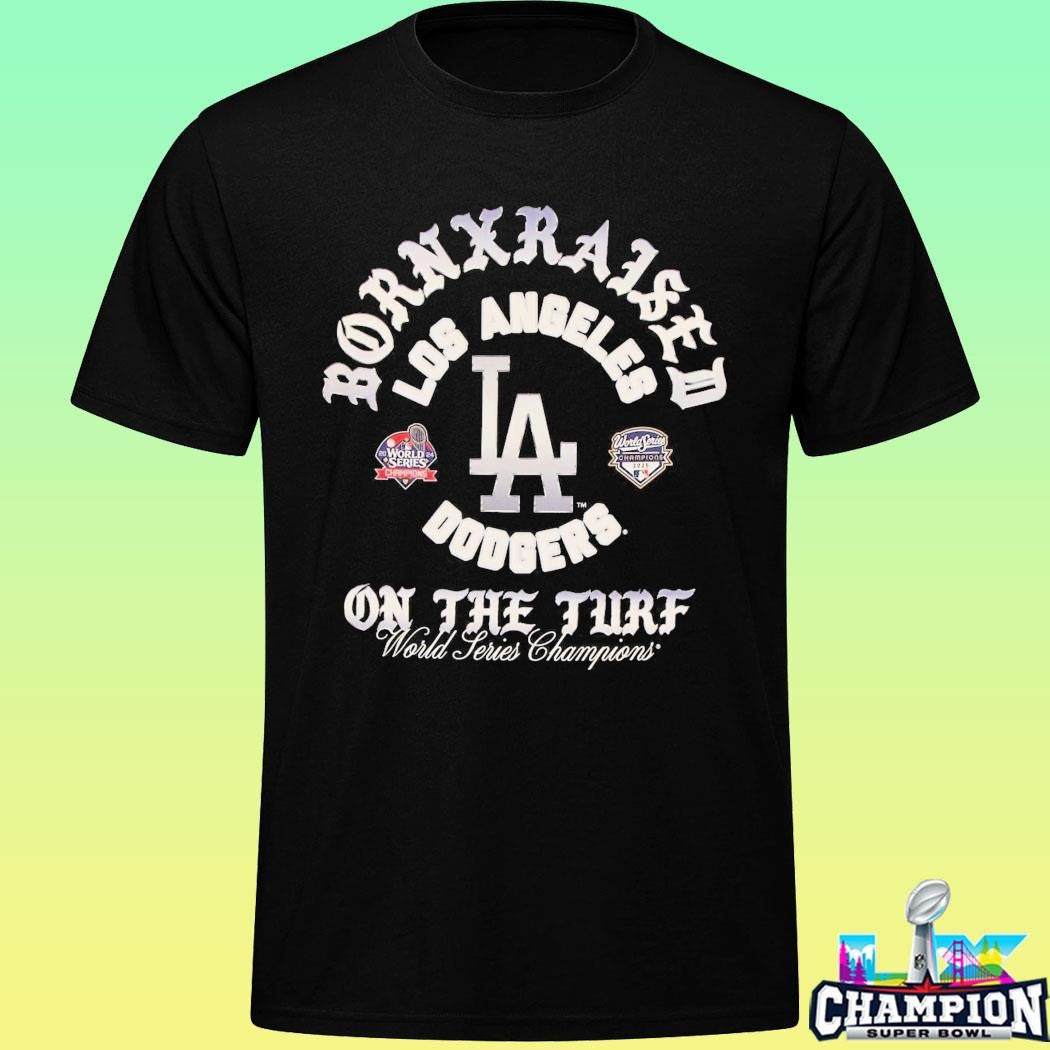 New Era Los Angeles Dodgers X Born X Raised On The Turf Shirt