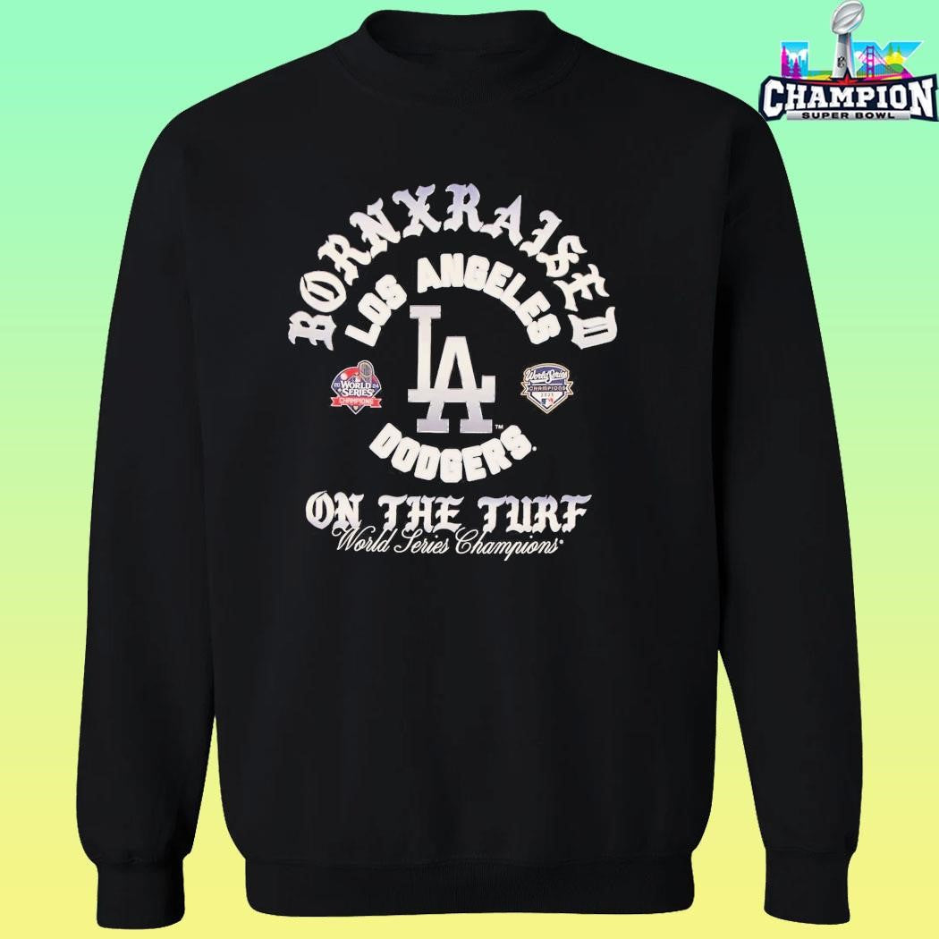 New Era Los Angeles Dodgers X Born X Raised On The Turf Shirt