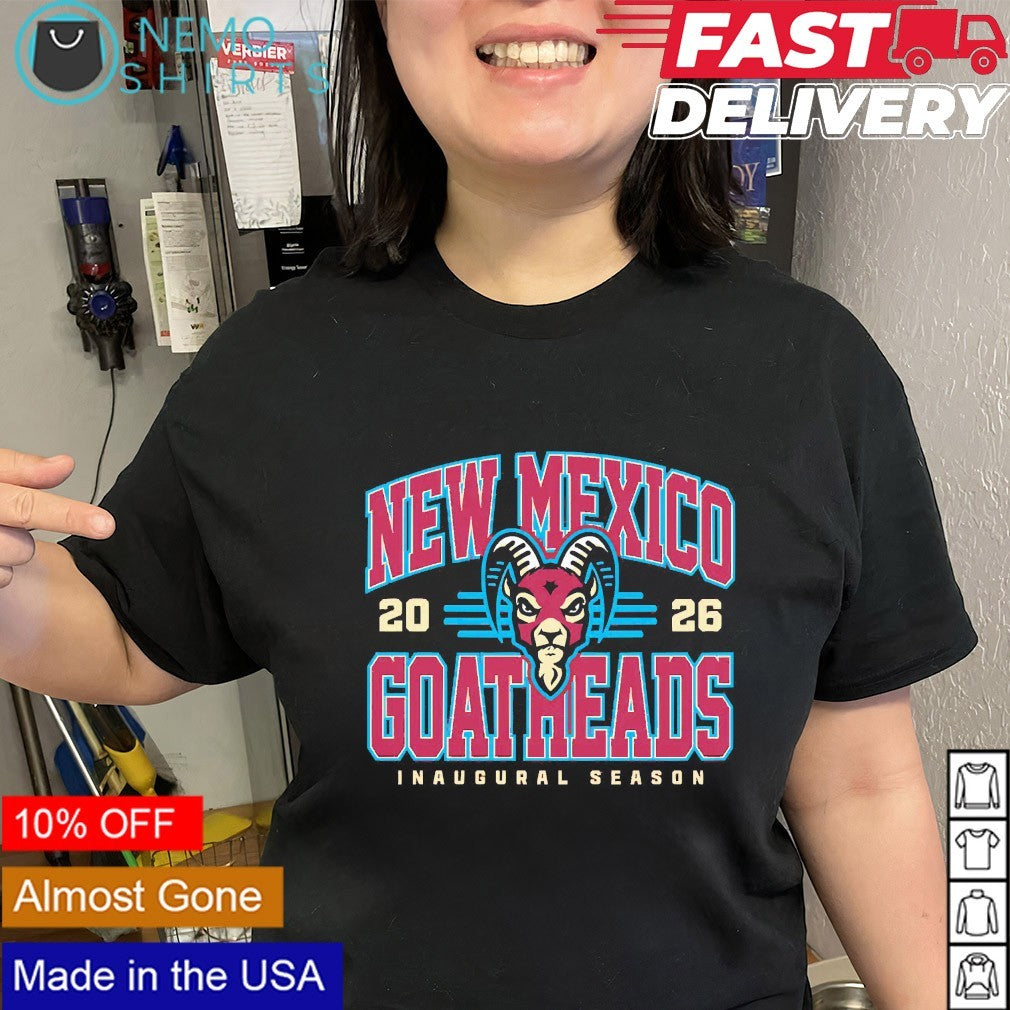 New Mexico Goatheads hockey 2026 Inaugural season shirt