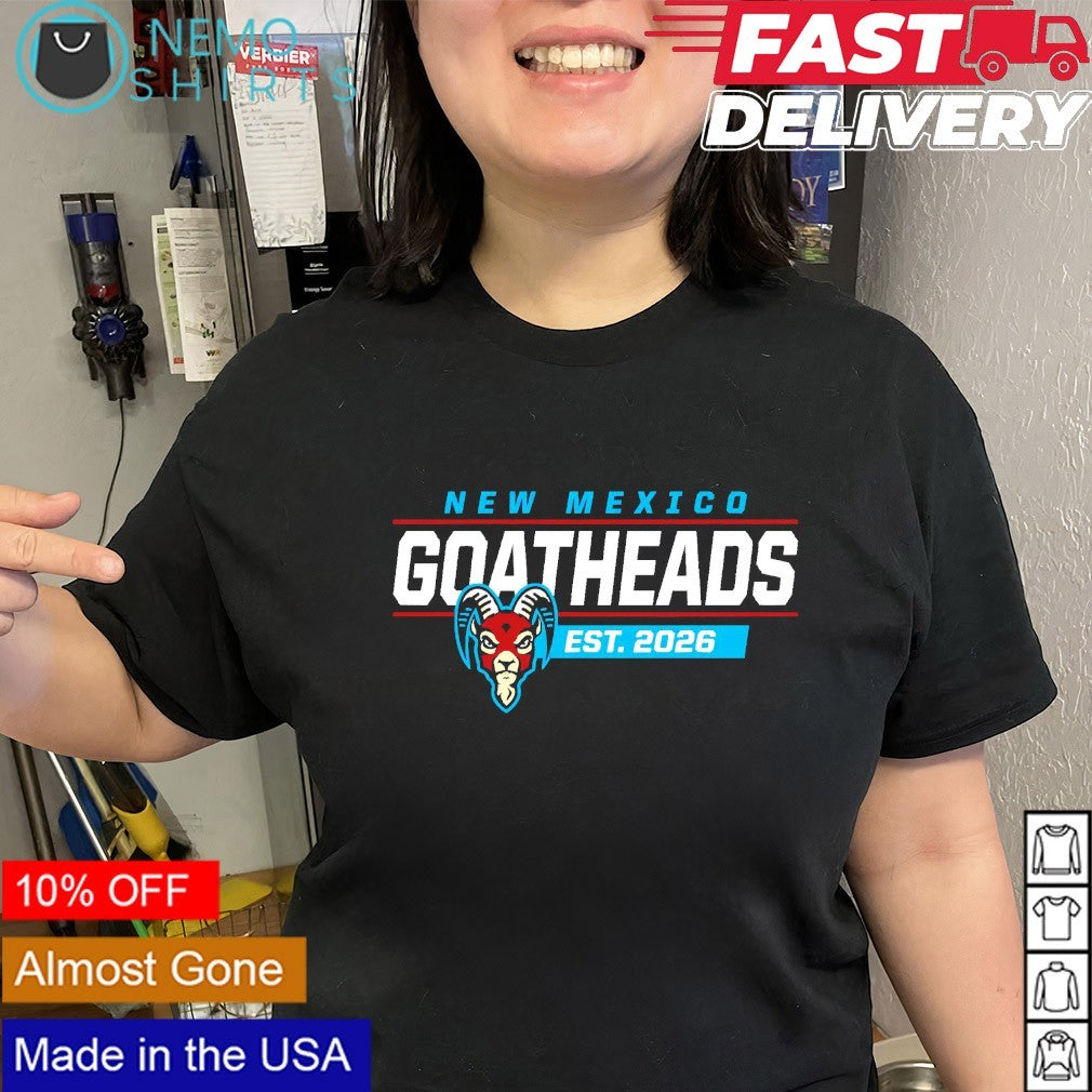 New Mexico Goatheads hockey Inaugural season est 2026 shirt