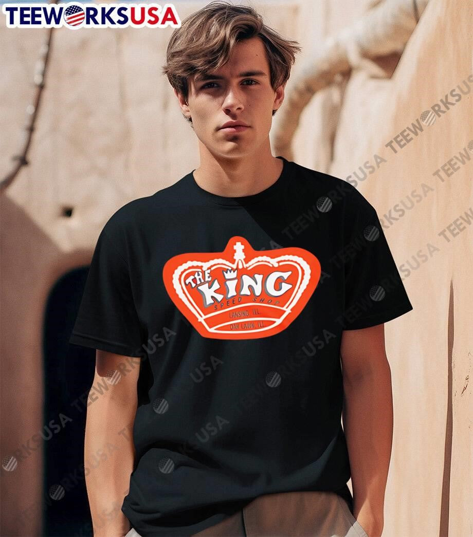 The King Speed Shop Illinois Crown Logo shirt