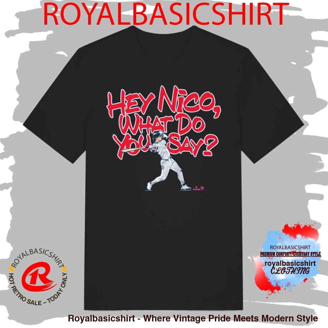 Nico Hoerner What Do You Say Shirt