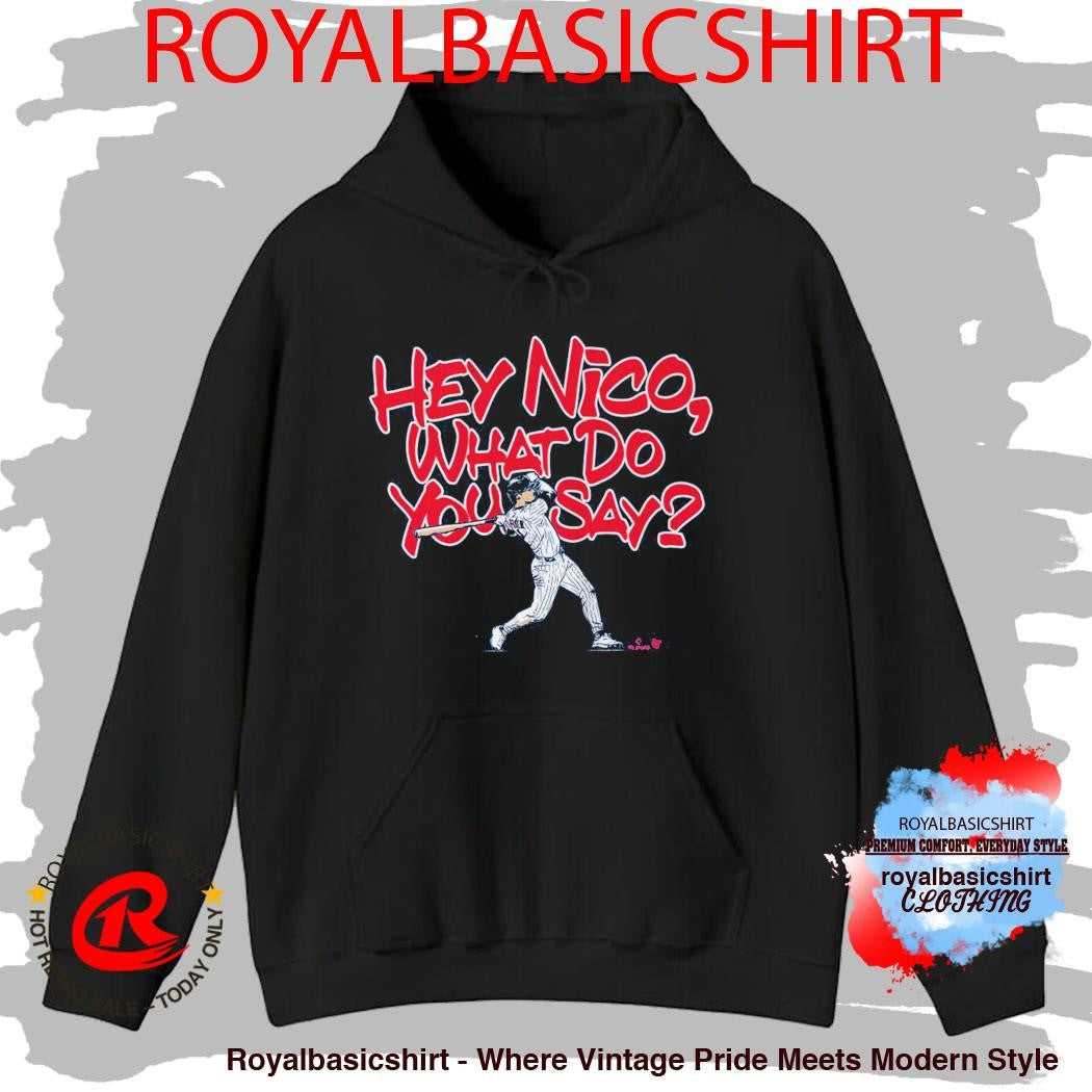 Nico Hoerner What Do You Say Shirt