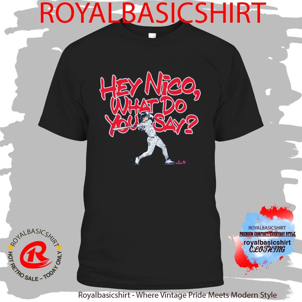 Nico Hoerner What Do You Say Shirt