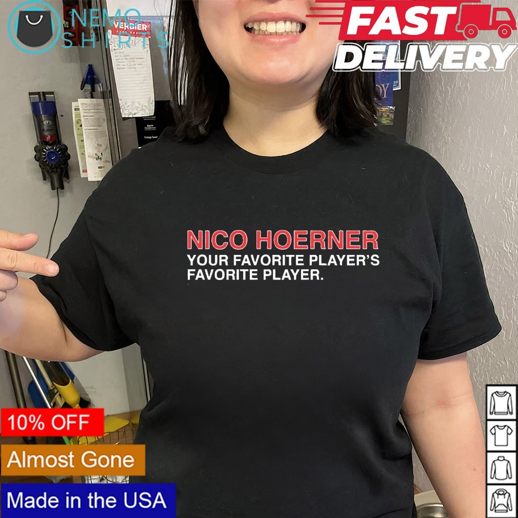 Nico Hoerner your favorite player’s favorite player shirt
