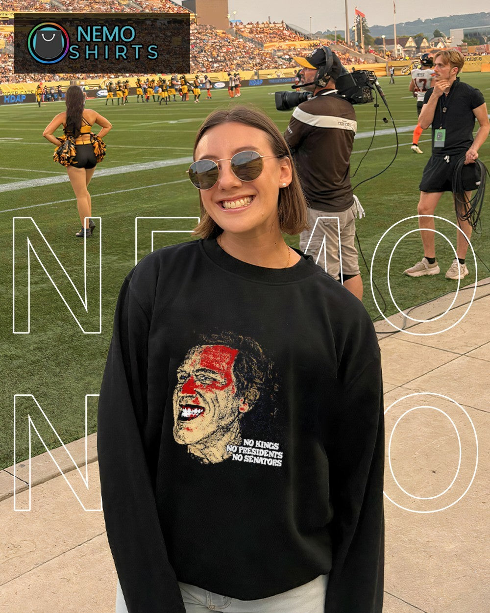 No kings no presidents no senators shirt