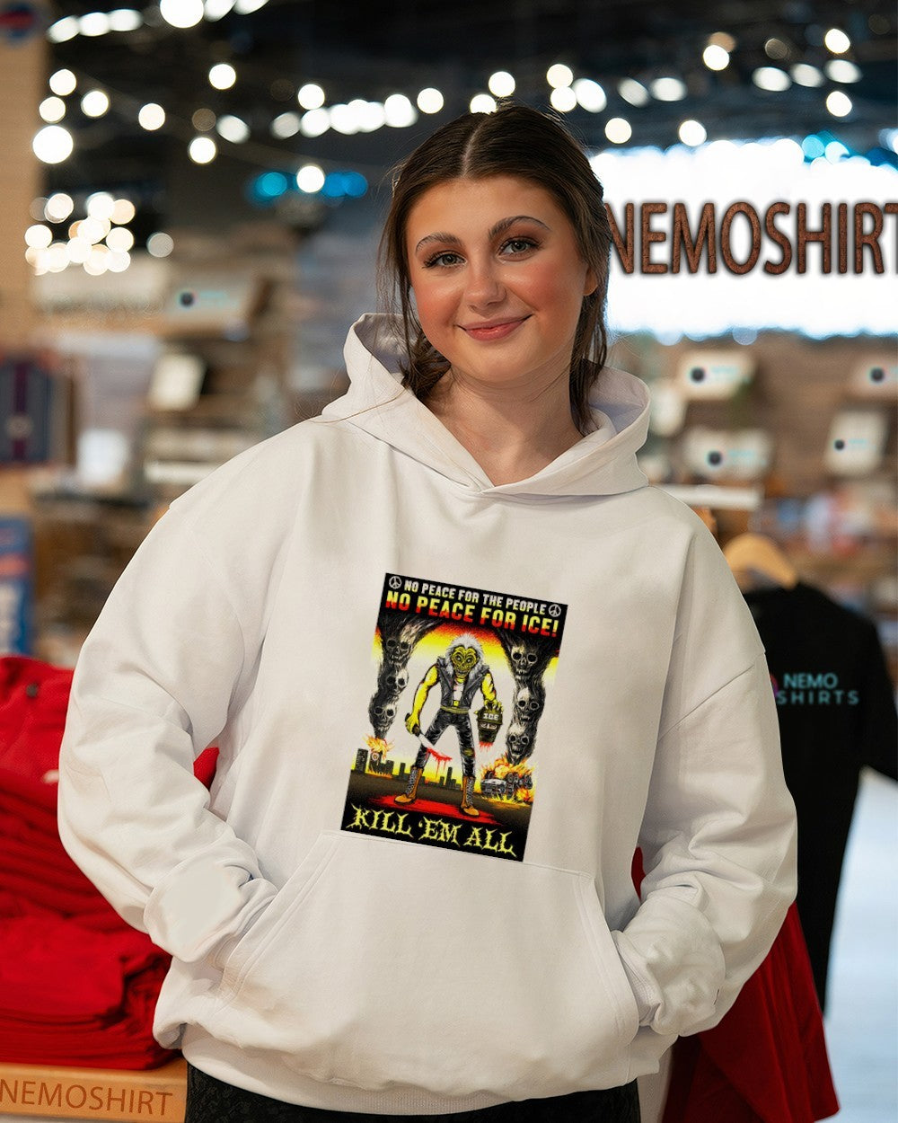No peace for the people no peace for Ice kill ’em all shirt