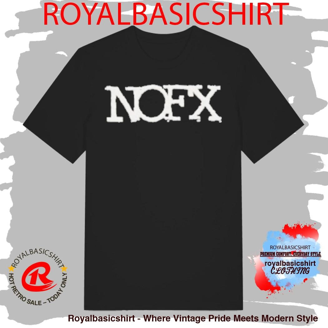 Nofx Logo Applique Shirt