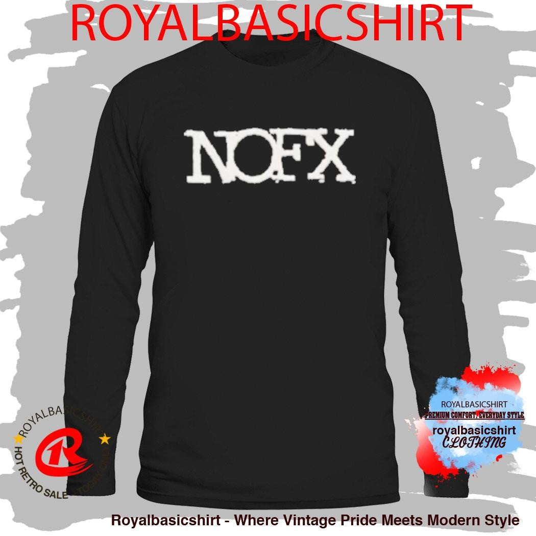 Nofx Logo Applique Shirt