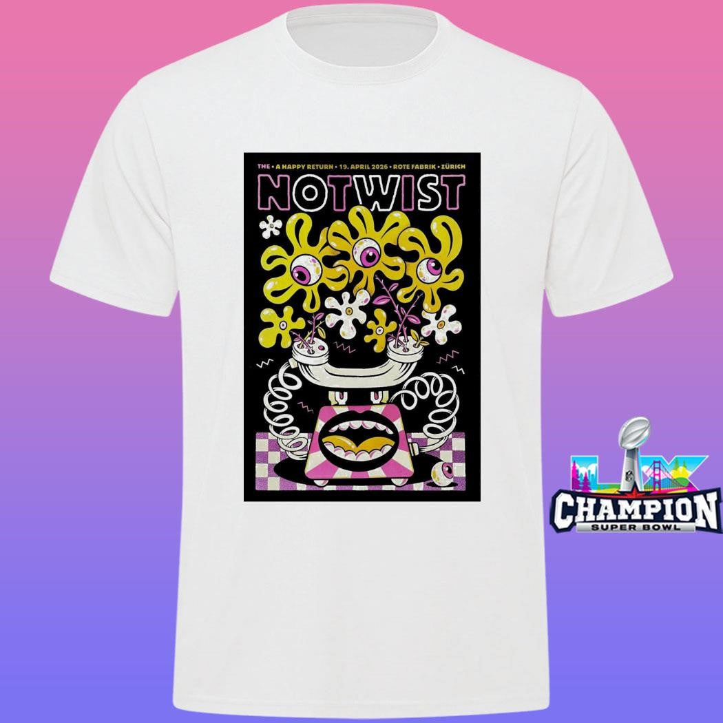 Notwist Zürich Switzerland Tour On Apr 19 2026 Shirt