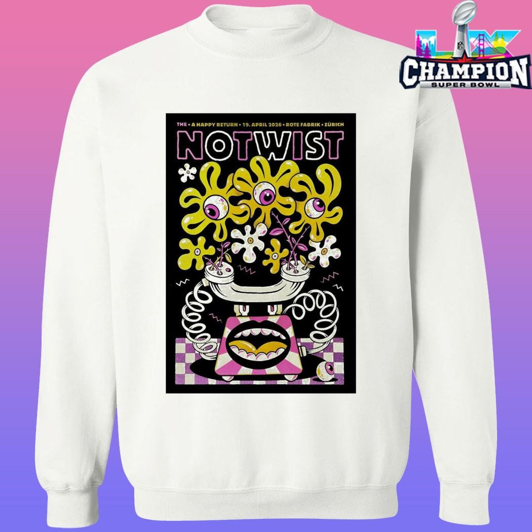 Notwist Zürich Switzerland Tour On Apr 19 2026 Shirt