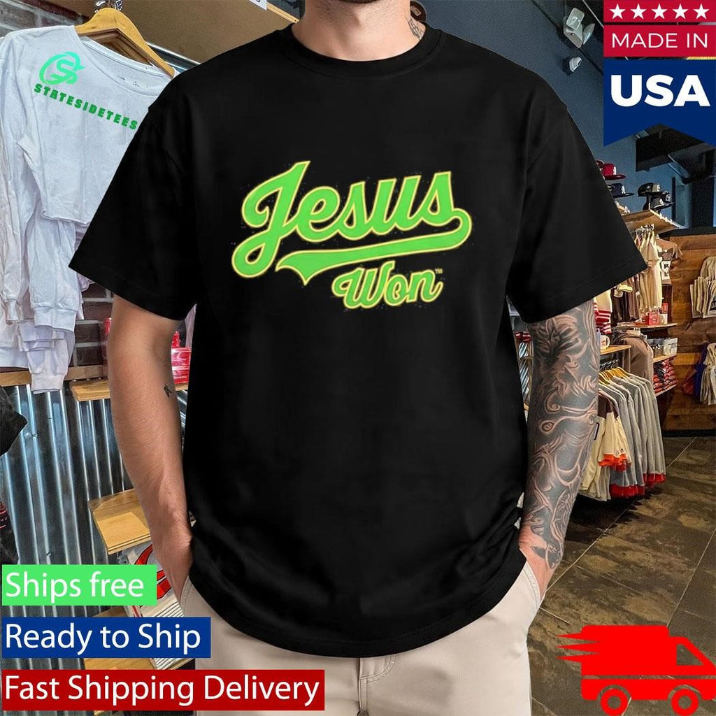 Oakland Athletics Jesus Won Shirt