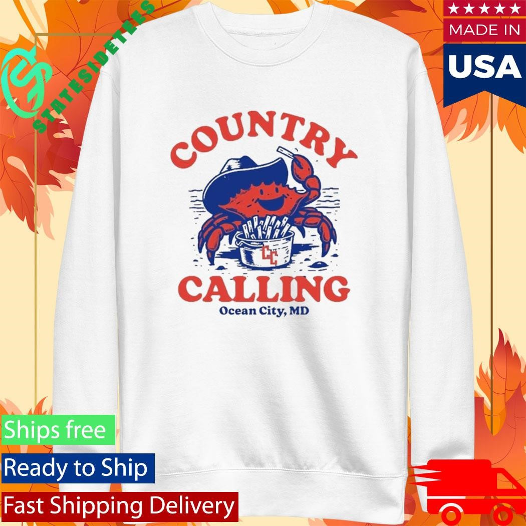 Oceans Calling Festival Crab Ocean City MD Shirt