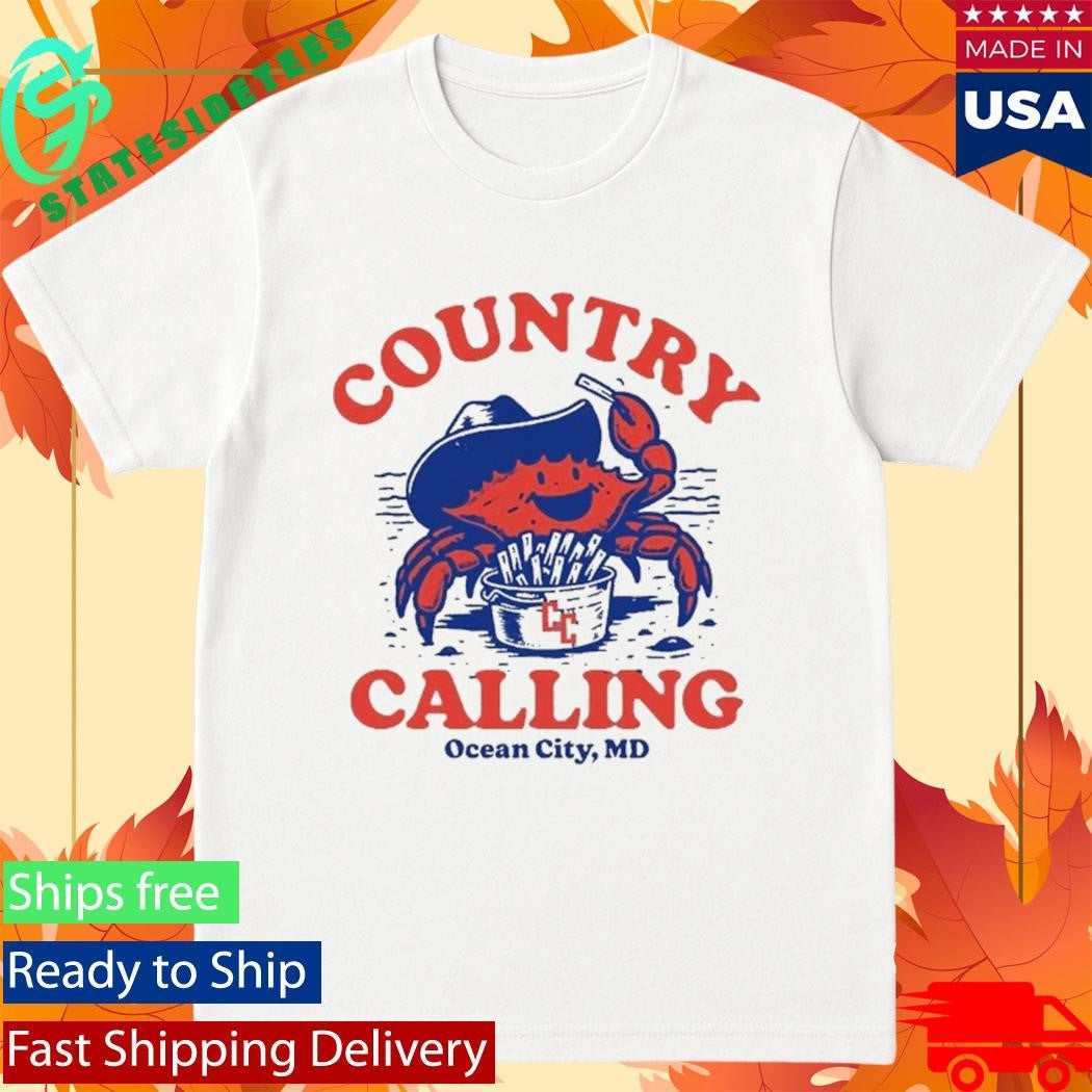 Oceans Calling Festival Crab Ocean City MD Shirt