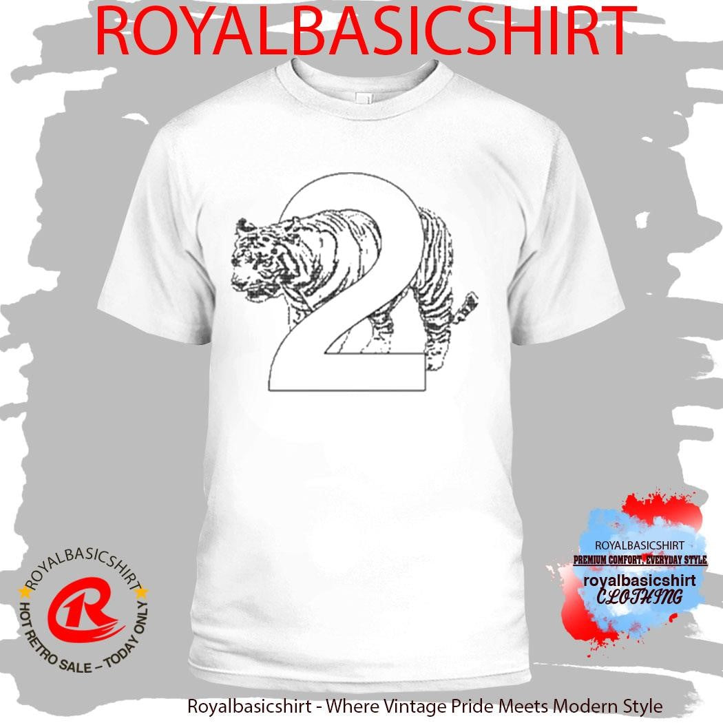 2Hollis 222 Pixel Tiger Shirt