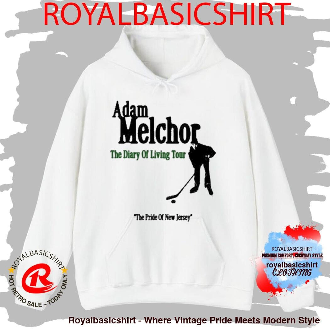 Adam Melchor The Diary Of Living Tour The Pride Of New Jersey Shirt
