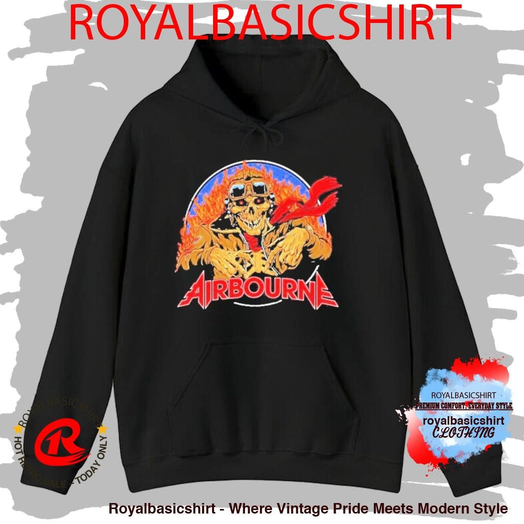 Airbourne Scorch Pointer Rock N Roll Will Never Die Shirt