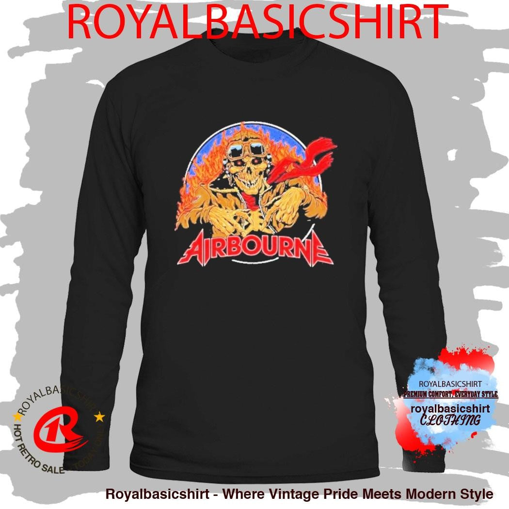 Airbourne Scorch Pointer Rock N Roll Will Never Die Shirt