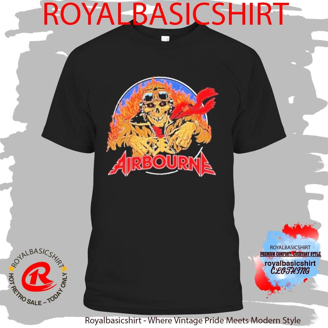 Airbourne Scorch Pointer Rock N Roll Will Never Die Shirt