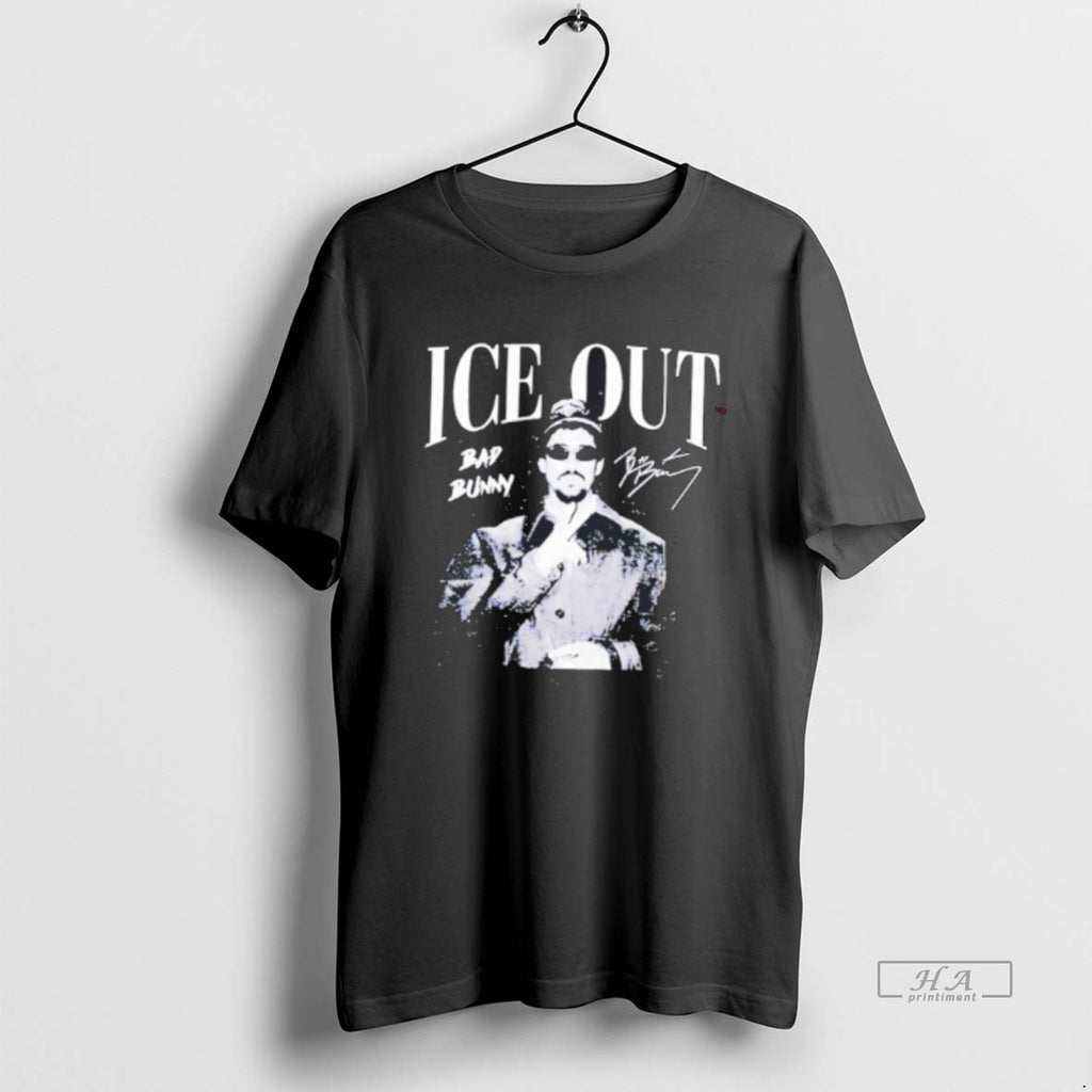 Official Bad Bunny Ice Out Signature 26 Tee