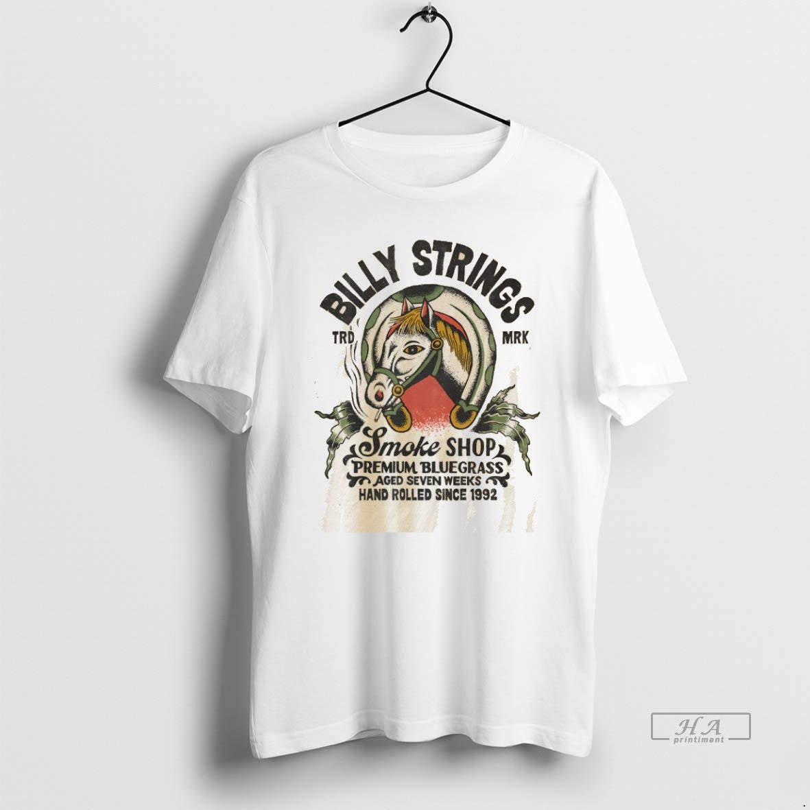 Official Billy Strings Smoke Shop Horse And Tobacco Premium Bluegrass Premium Bluegrass