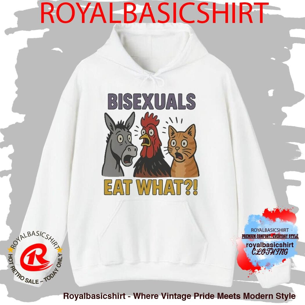 Bisexuals Eat What Donkey Cock Cat Shirt