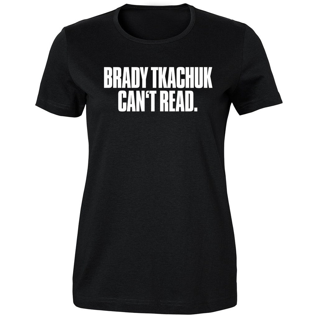 Brady Tkachuk Can’t Read Shirt