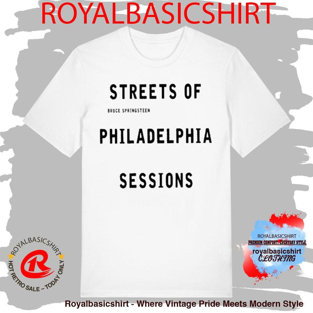 Bruce Springsteen Streets Of Philadelphia Sessions Album Shirt