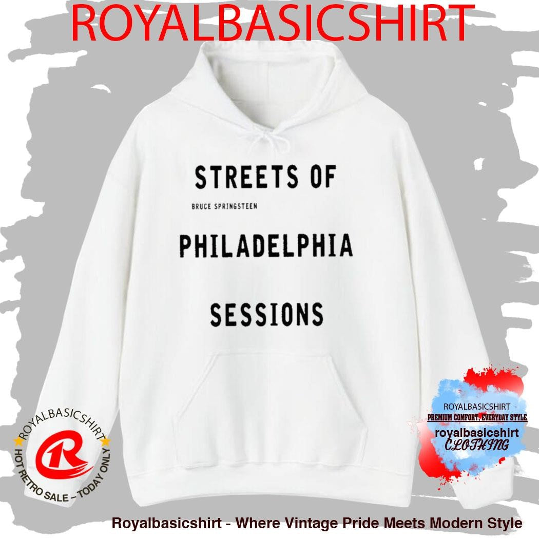 Bruce Springsteen Streets Of Philadelphia Sessions Album Shirt