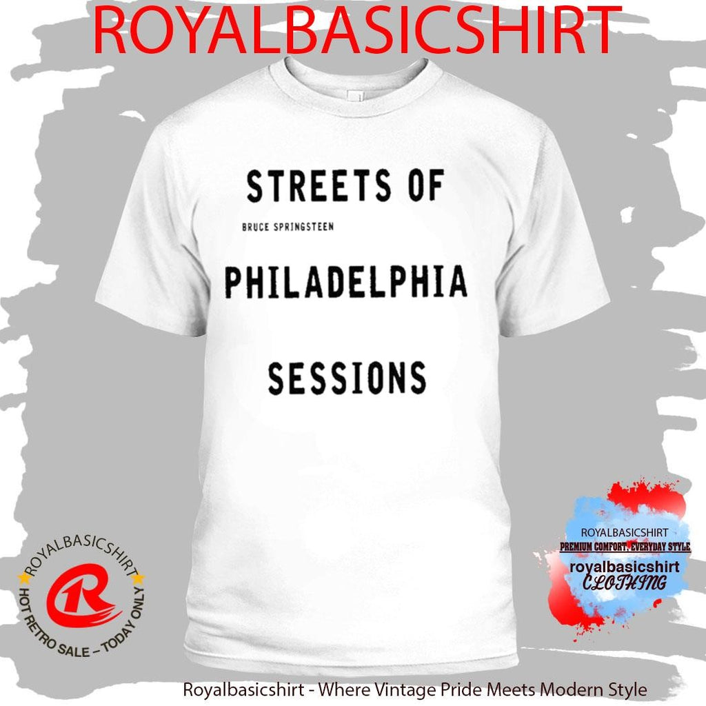 Bruce Springsteen Streets Of Philadelphia Sessions Album Shirt