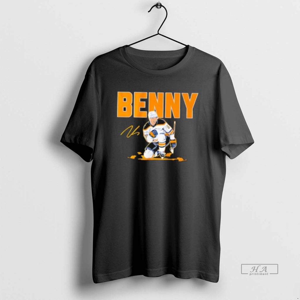 Official Buffalo Sabres Zach Benson Benny Signature