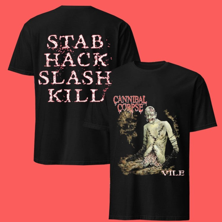 Cannibal Corpse Stab Hack Slash Kill Vile Shirt