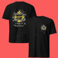 Chrome Hearts Black Yellow Cross Graphic Shirt
