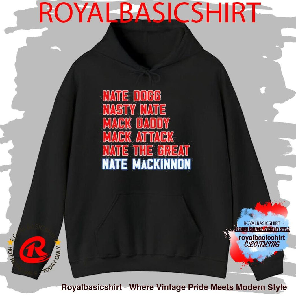 Colorado Avalanche Nathan MacKinnon Mack List Shirt