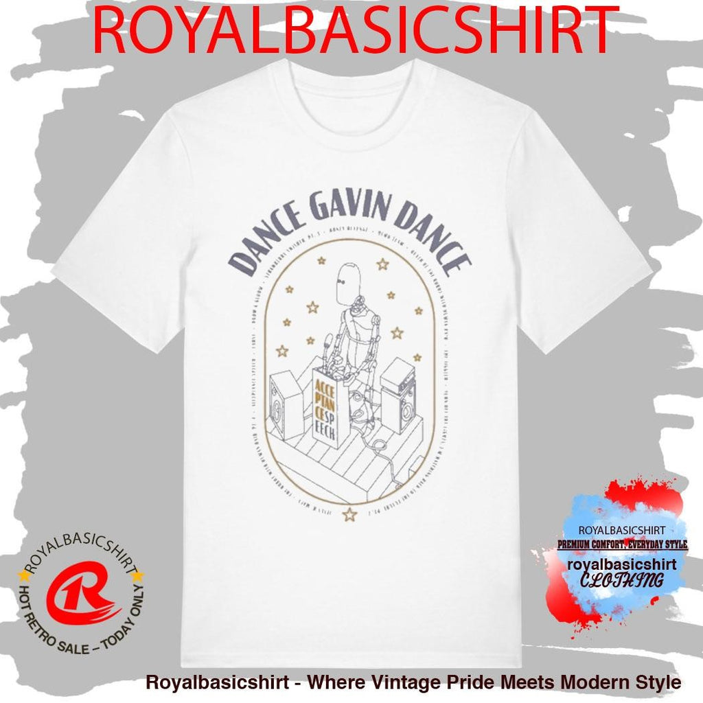 Dance Gavin Dance Acceptance Speech Robot Shirt