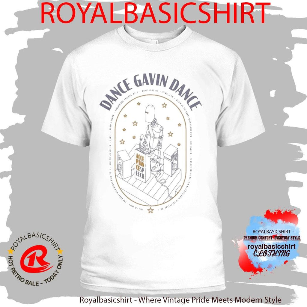Dance Gavin Dance Acceptance Speech Robot Shirt