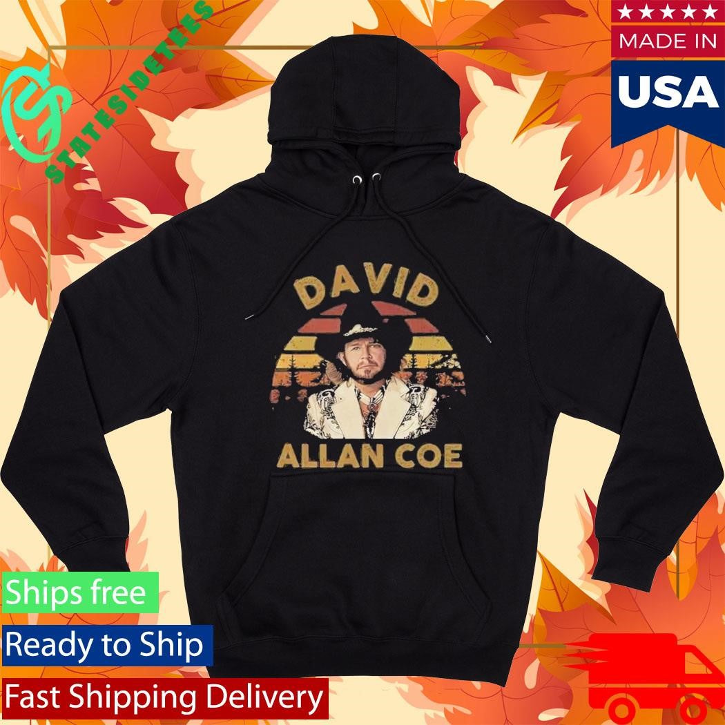 David Allan Coe Vintage Sunset Country Music Shirt