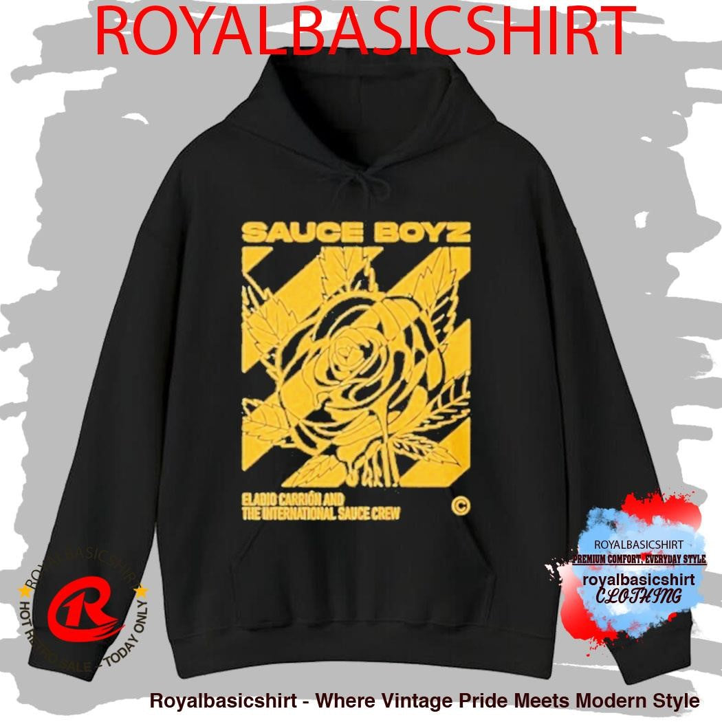 Eladio Carrion And The International Sauce Crew Sauce Boyz Rose Shirt