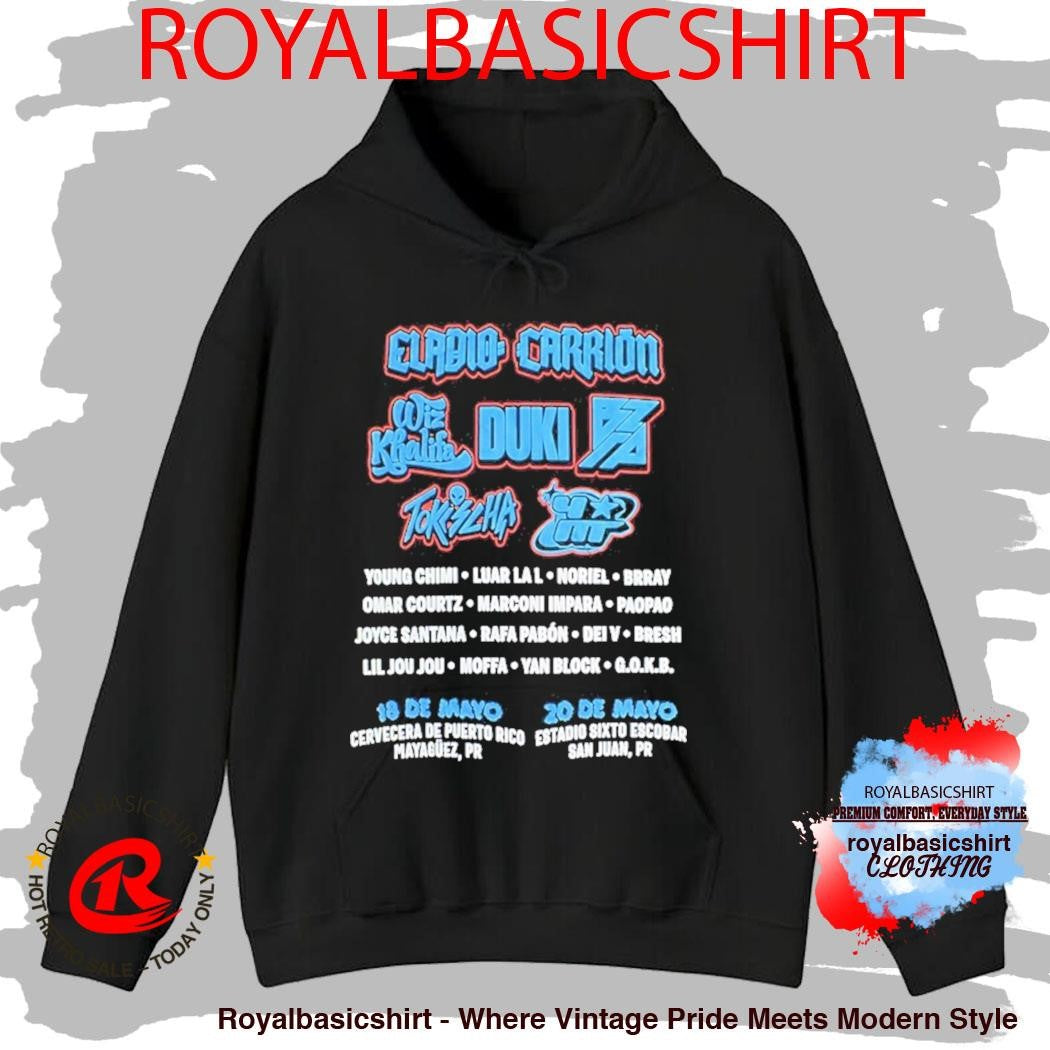 Eladio Carrion Sauce Boyz Fest 18 De Mayo 20 De Mayo Shirt