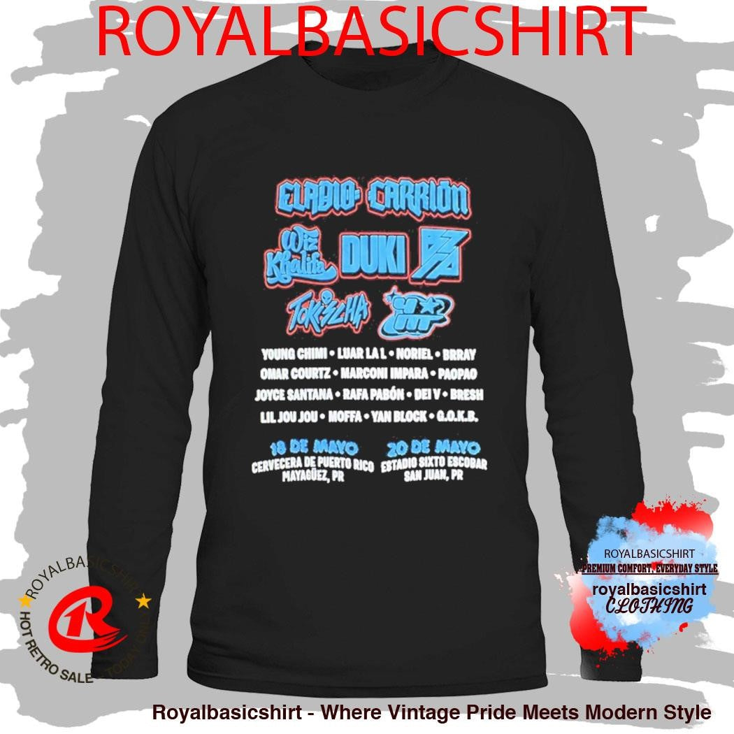 Eladio Carrion Sauce Boyz Fest 18 De Mayo 20 De Mayo Shirt