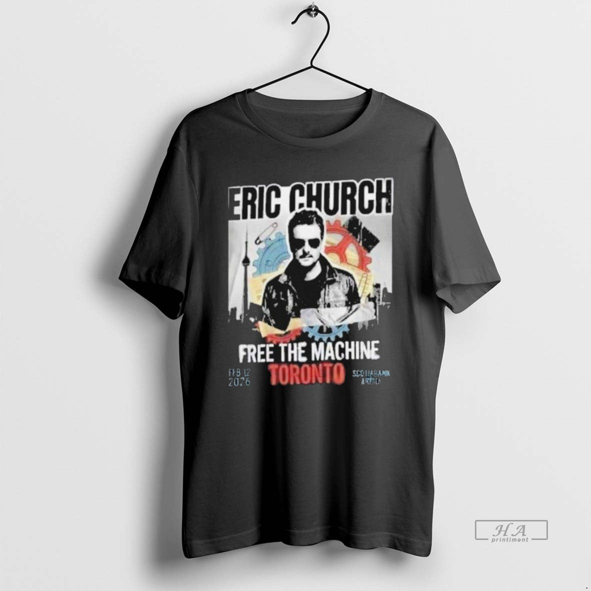 Official Eric Church Free The Machine Tour February 12 2026 Scotiabank Arena Toronto