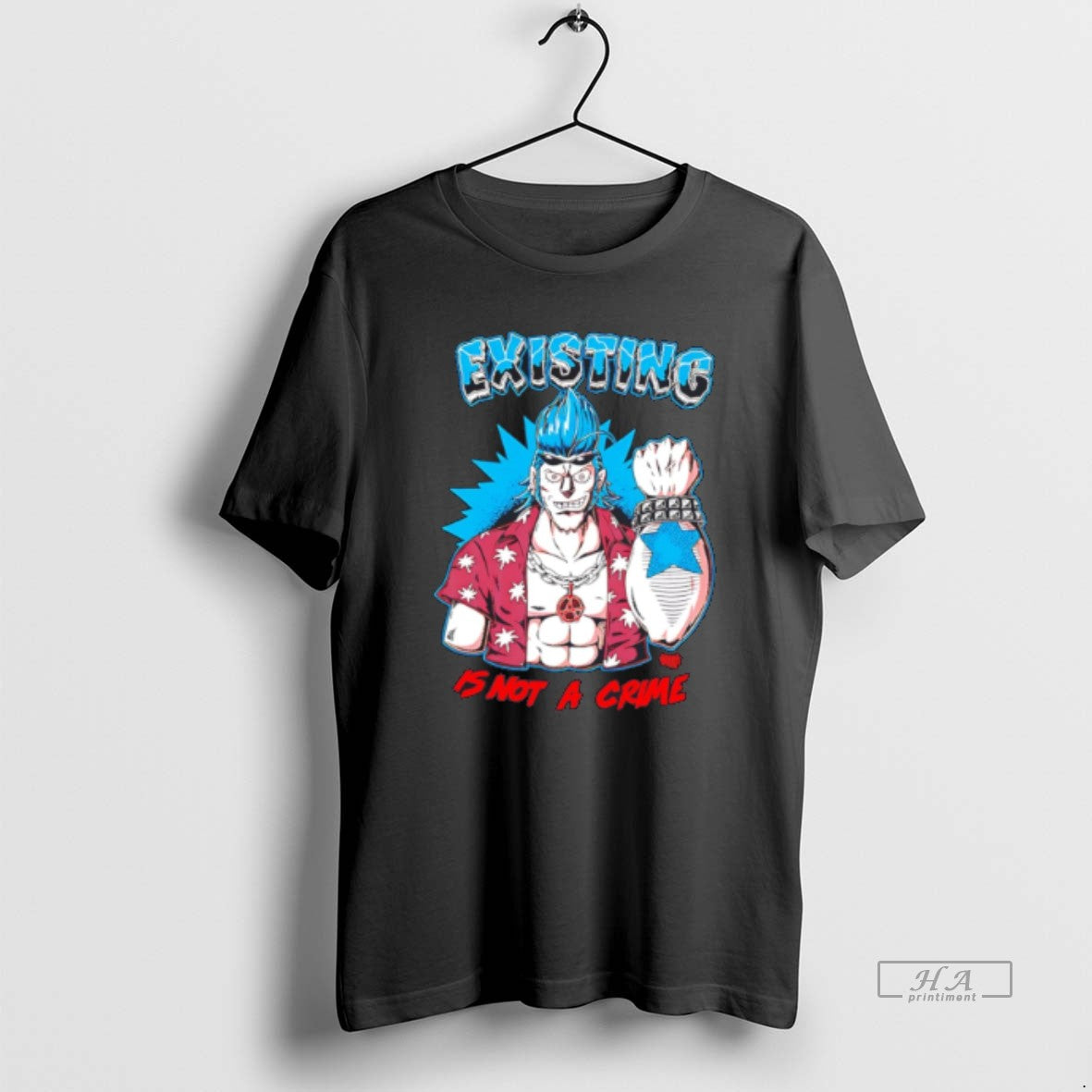 Official Existing Is Not A Crime Vintage Tee