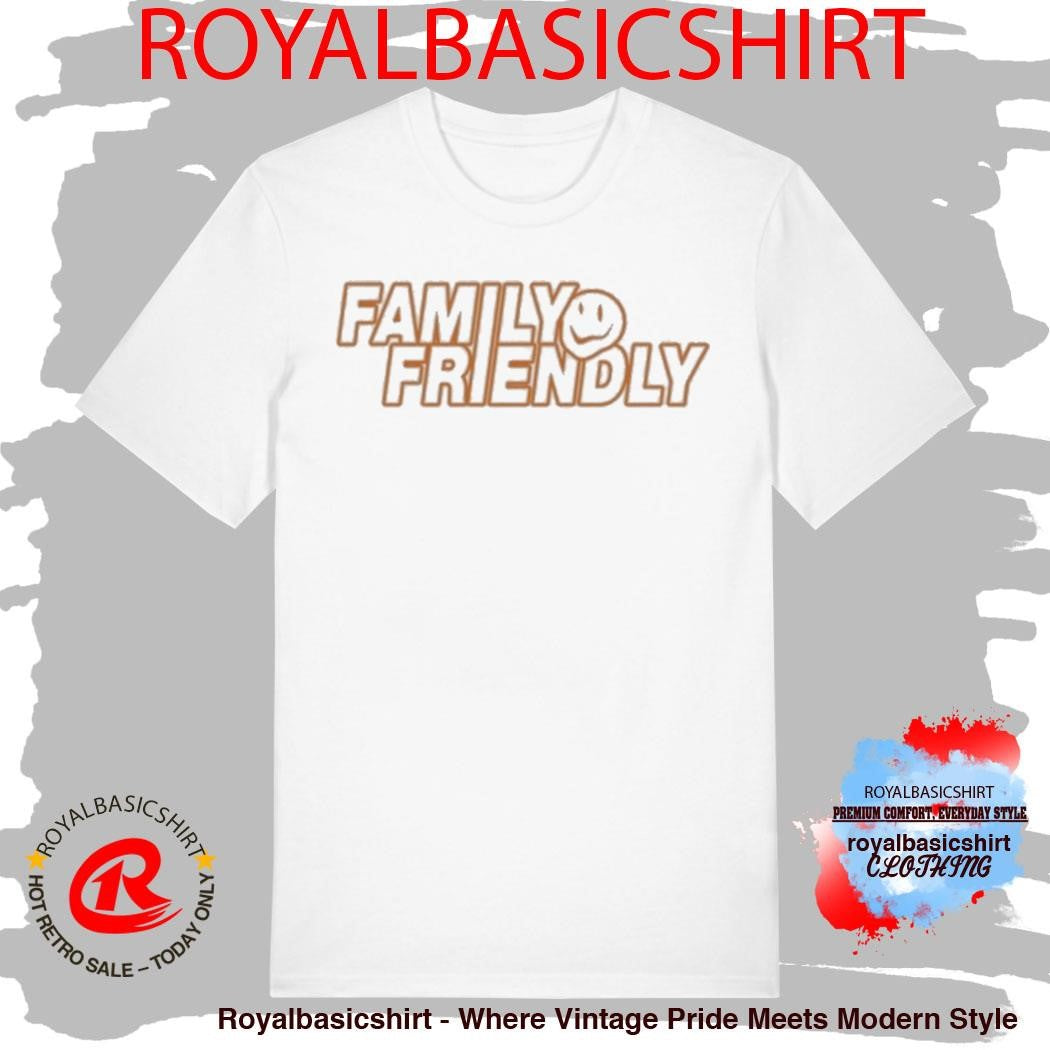 Family Friendly Smiley Logo Shirt