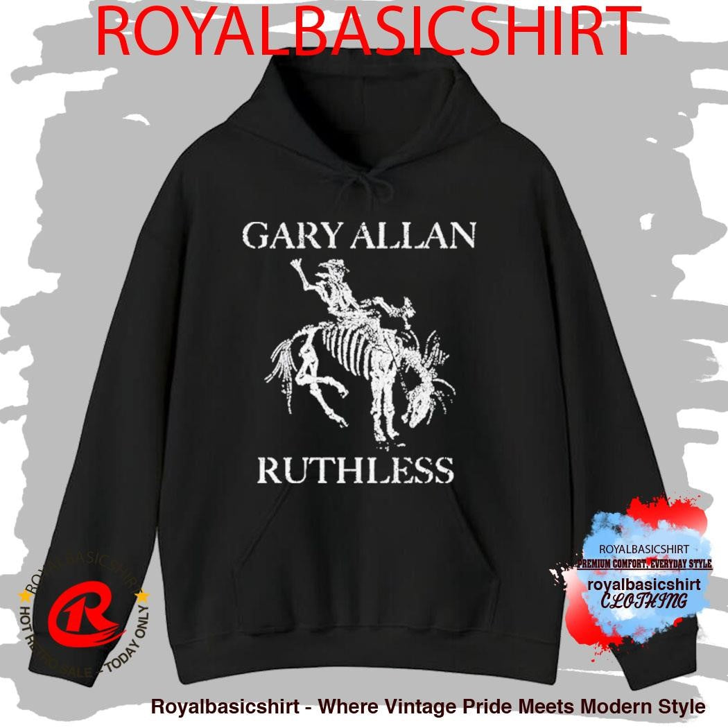 Gary Allan Ruthless Skeleton Shirt