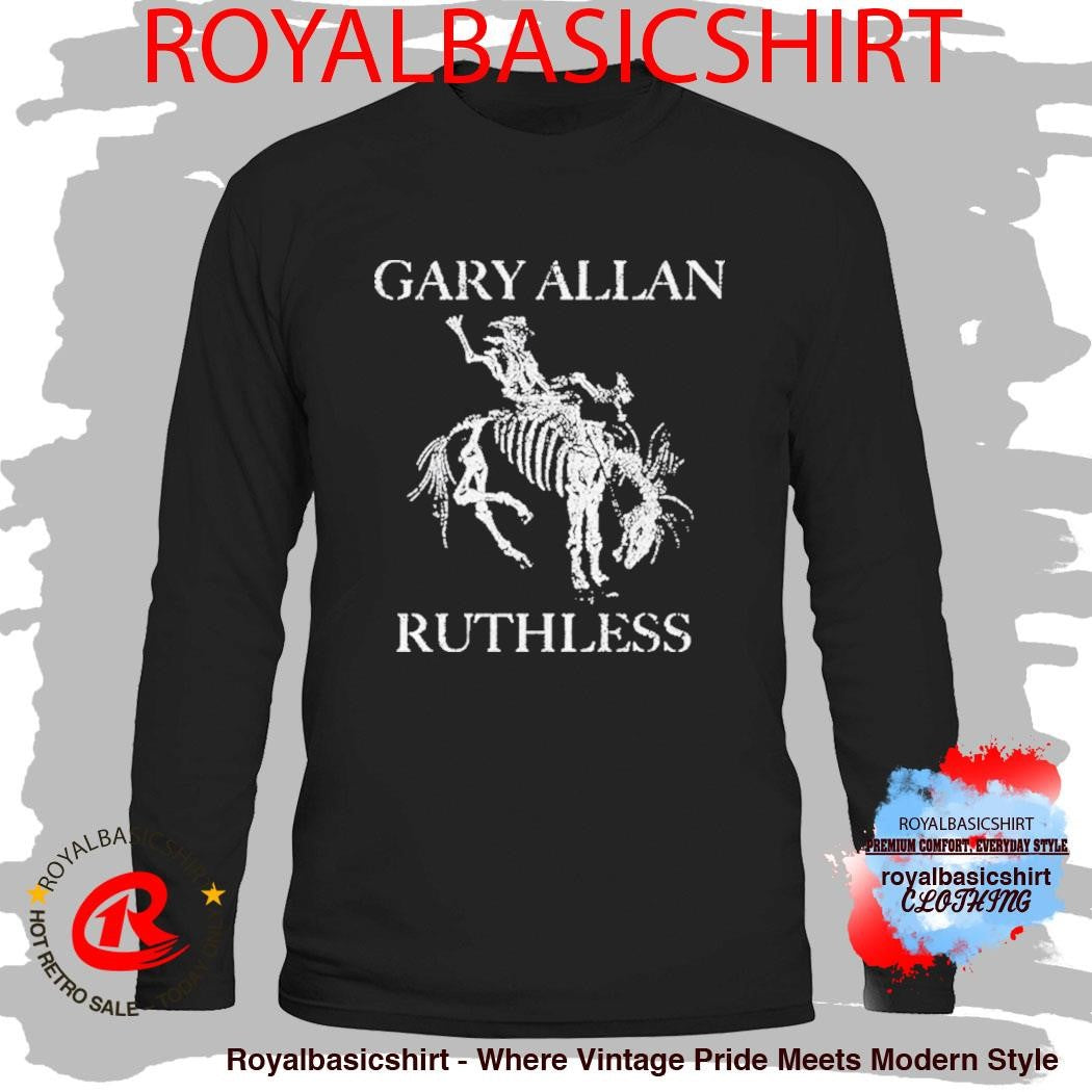 Gary Allan Ruthless Skeleton Shirt