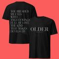George Michael Older You Brushed My Eyes With Angel’s Wings Full Of Love The Kind That Makes Devils Cry Shirt