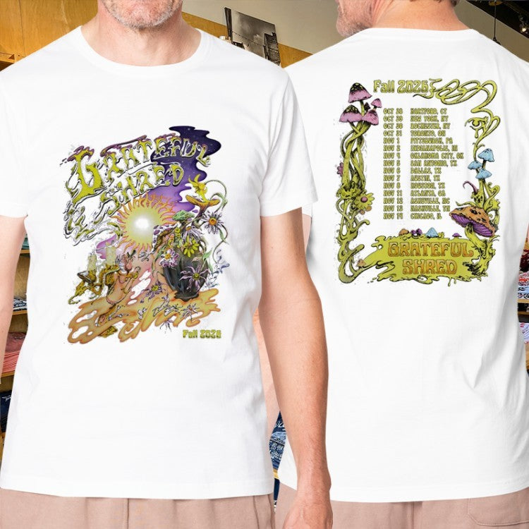 Grateful Shred Fall 2026 Tour Dates T-shirt