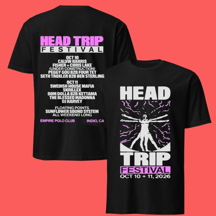 Head Trip Empire Polo Club Oct 10 & 11 2026 Indio Ca T-Shirts