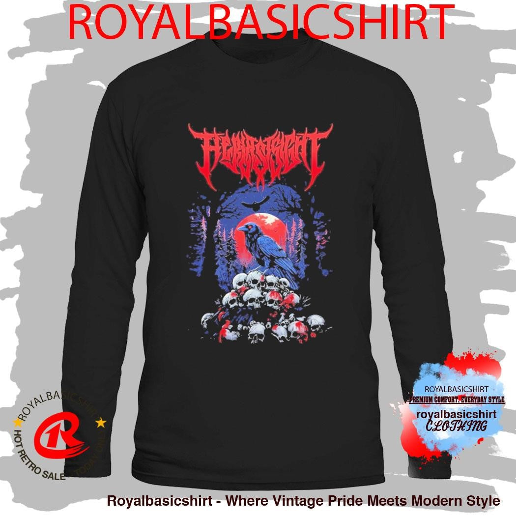 Her Last Sight Crow Skulls Shirt